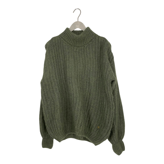 Nakoa knit sweater, moss green | woman M/L
