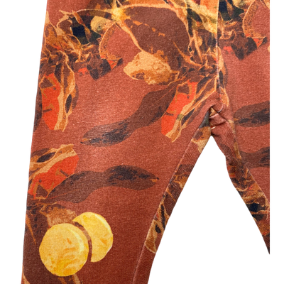 Kaiko leggings, amber orange | 62/68cm