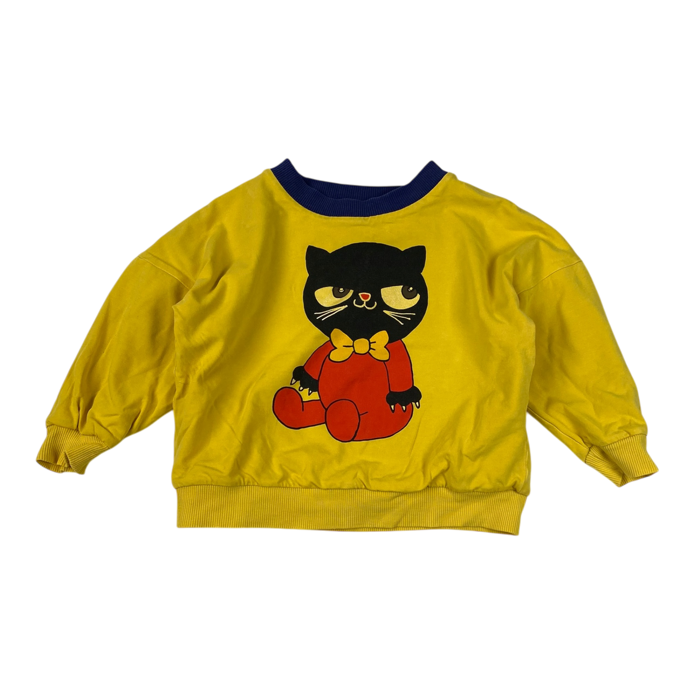 Mini Rodini sweatshirt, cat / dog | 92/98cm