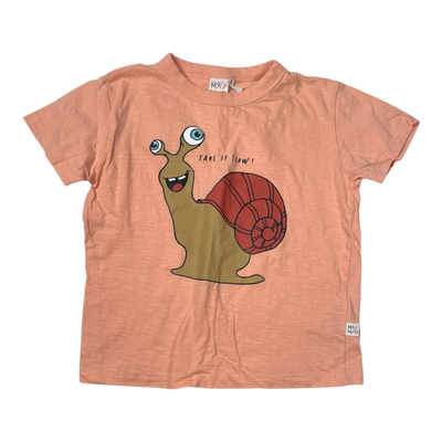 Mainio t-shirt, snail | 122/128cm