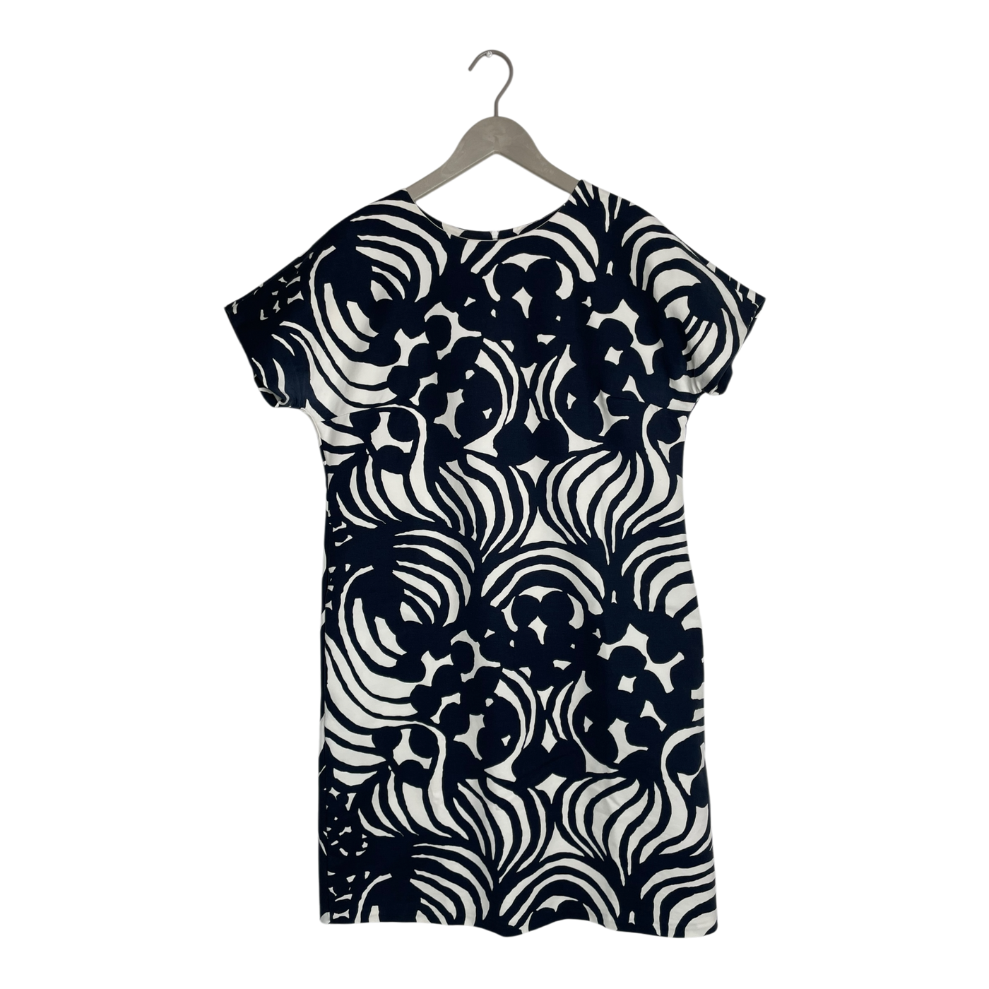 Marimekko Moma dress, white/midnight blue | woman L