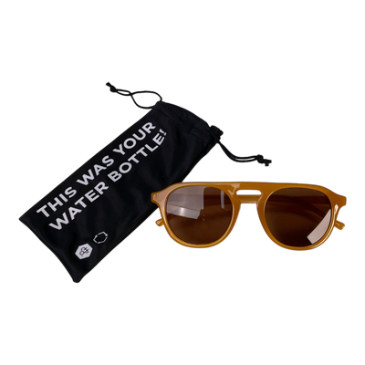 CHPO hudson sunglasses, caramel brown