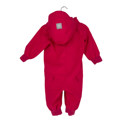 Gugguu midseason overall, deep pink | 68cm