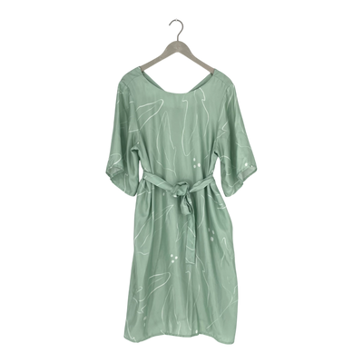 Uhana delight silk dress, pistachio | woman L
