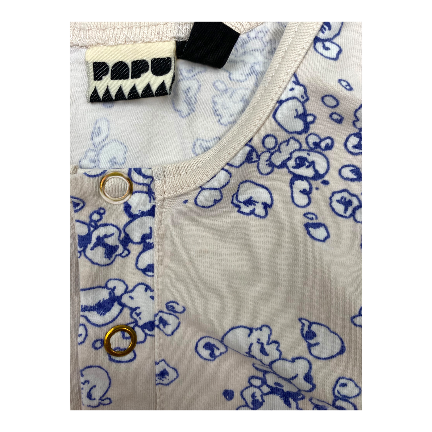 Papu romper, pink | 74/80cm