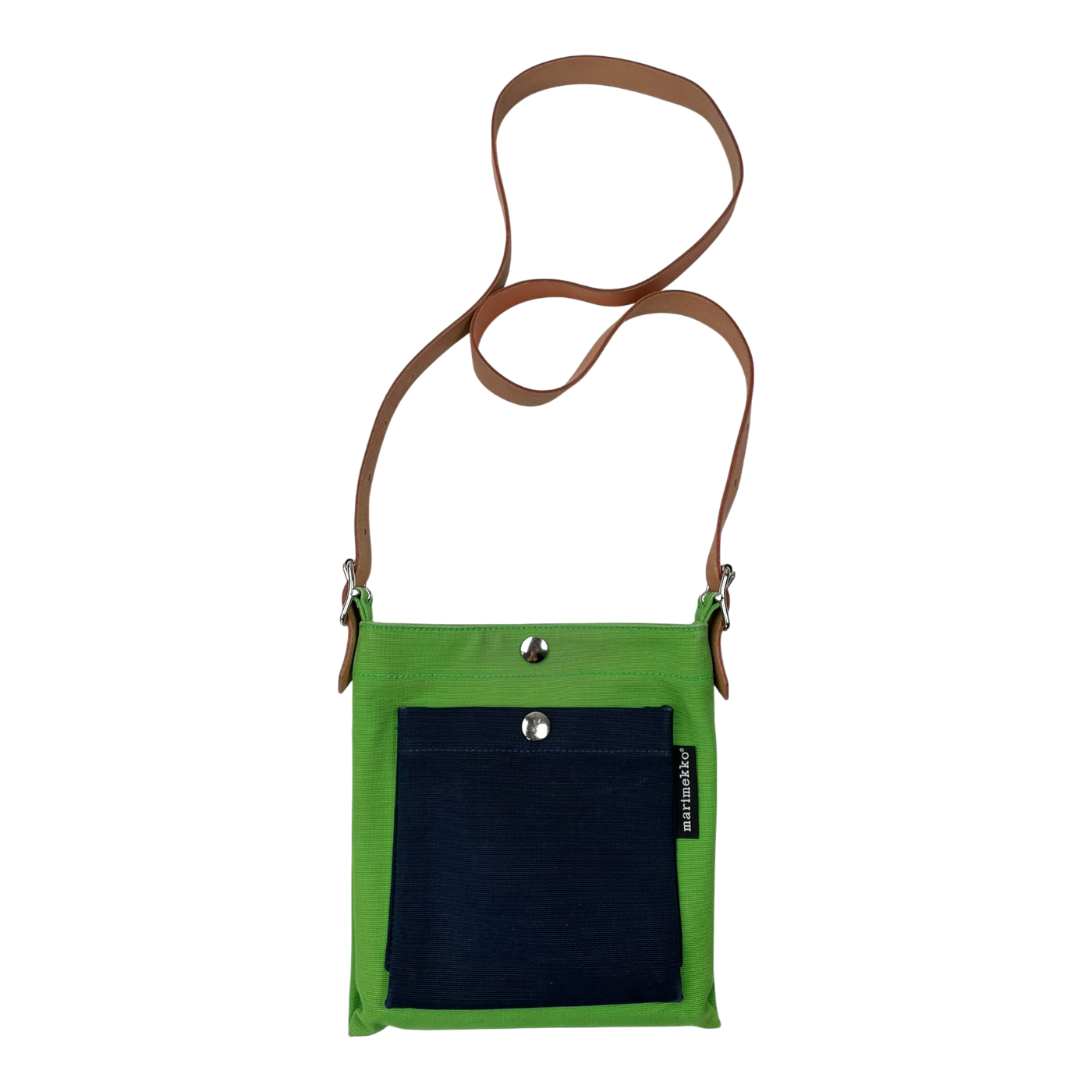 Marimekko pasi crossbody bag, green/blue