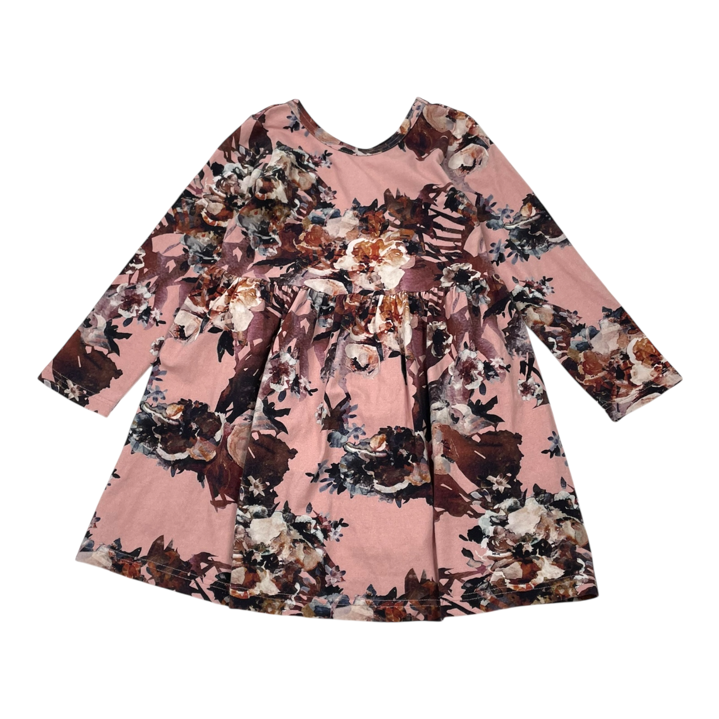 Kaiko dress, flower | 98/104cm