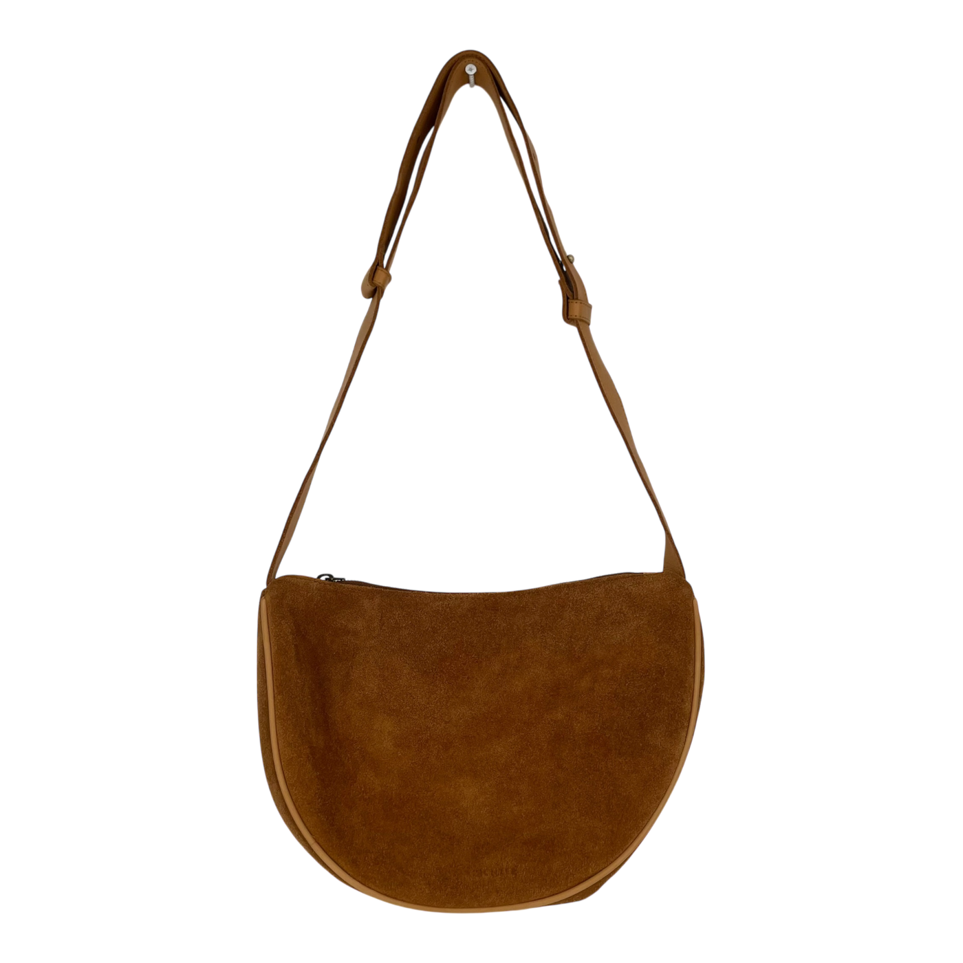 Holzrichter leather shoulder bag, caramel
