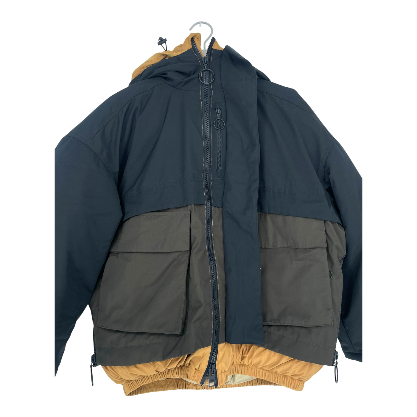 Embassy of Bricks and Logs Merritt utility jacket, black/green/earth | unisex S
