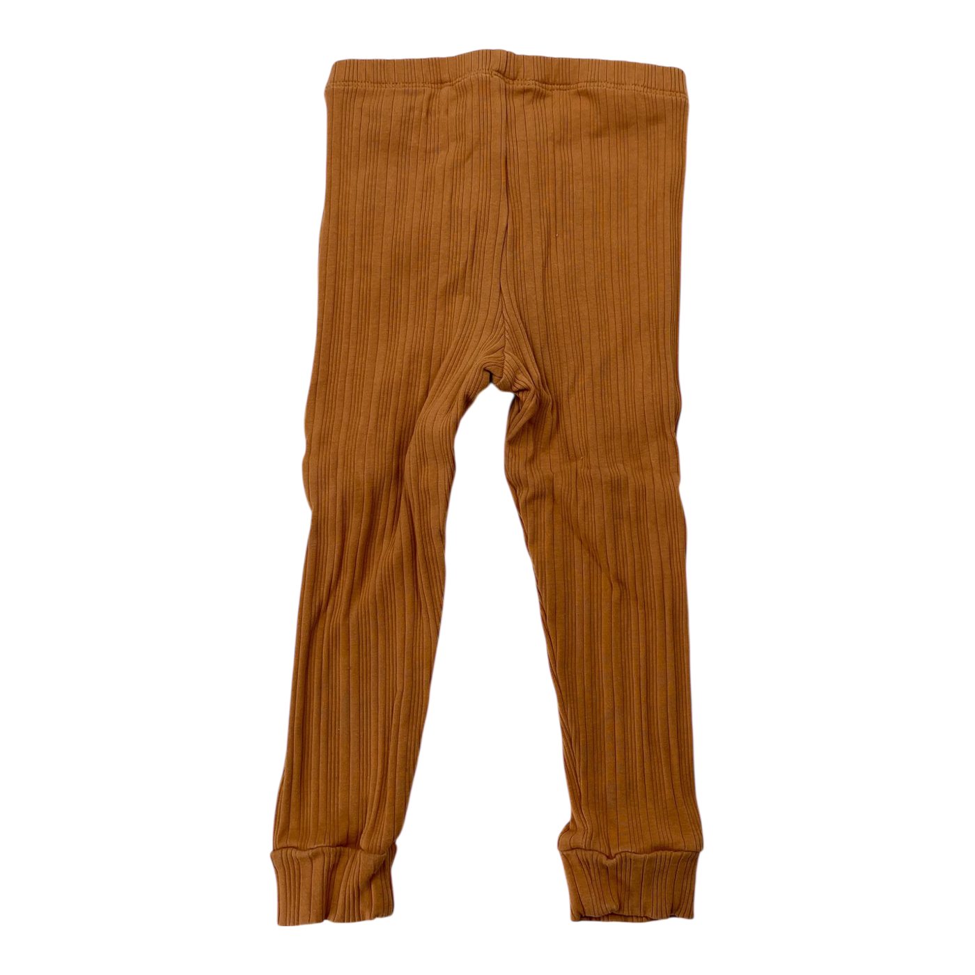 Mini Rodini rib leggings, brown sugar | 80/86cm