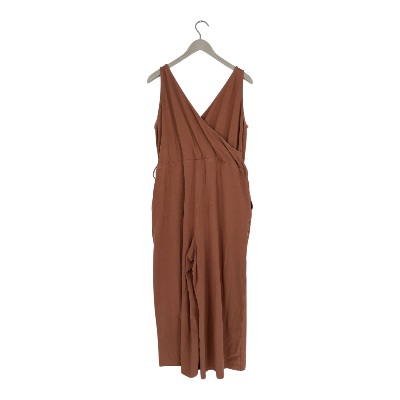 Kaiko wrap jumpsuit, caramel | woman L