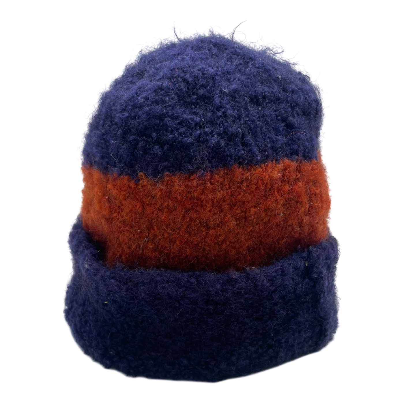 Marimekko emma beanie, orange / blue | onesize