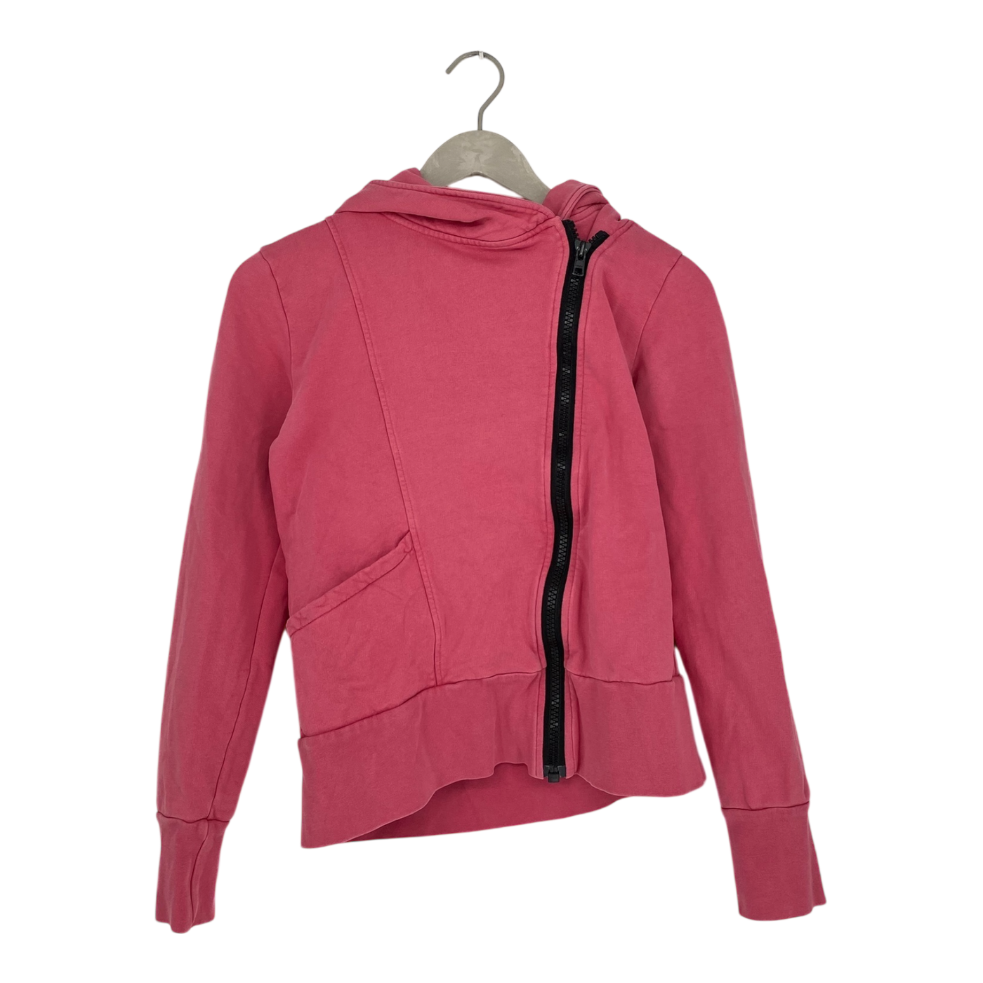 Gugguu zip hoodie, hot pink | woman S