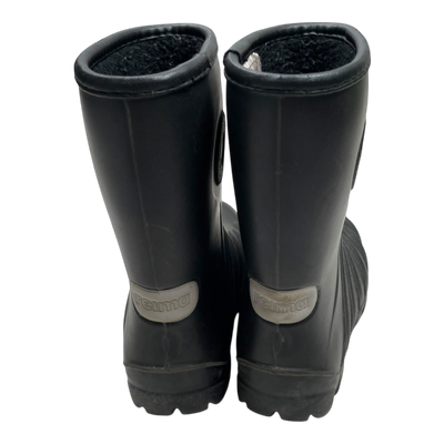 Reima winter rain boots, black | 27/28