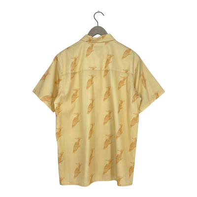 Makia martius woven shirt, birds | man M