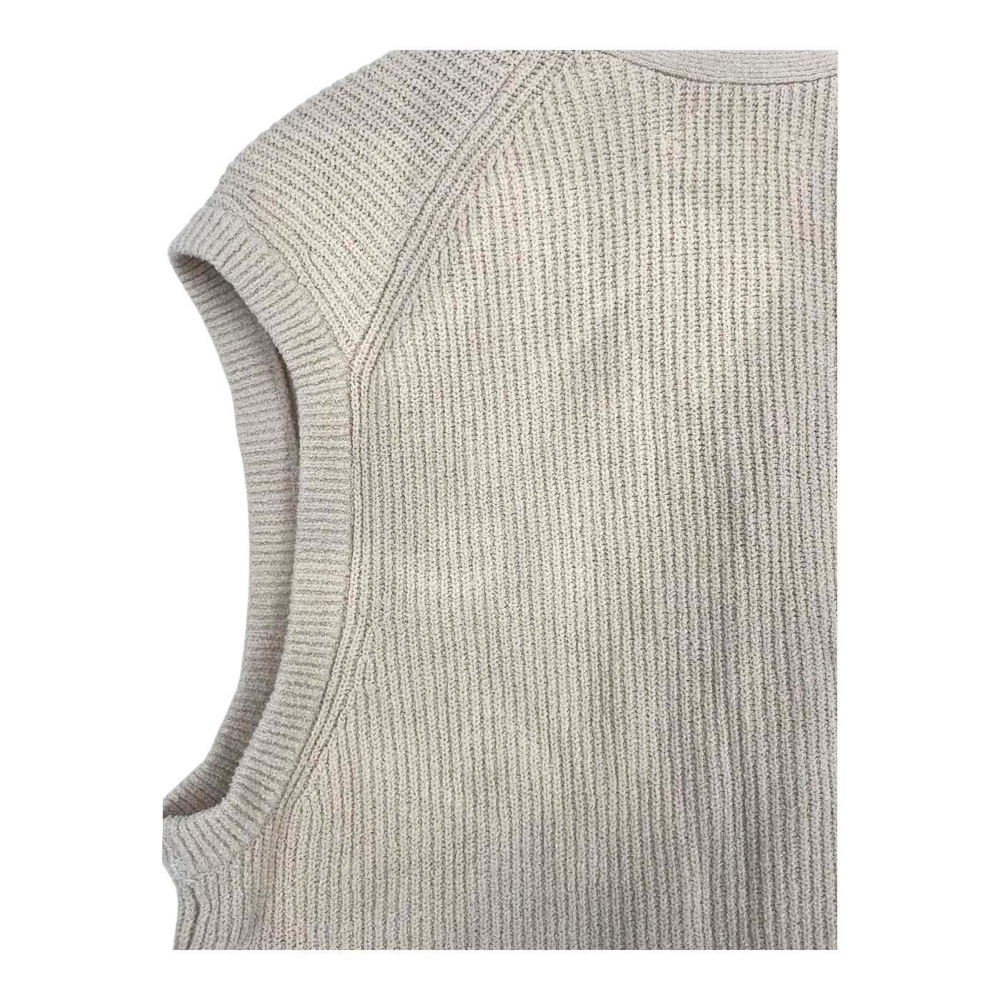 Samsøe Samsøe knitted vest, wheat | man M