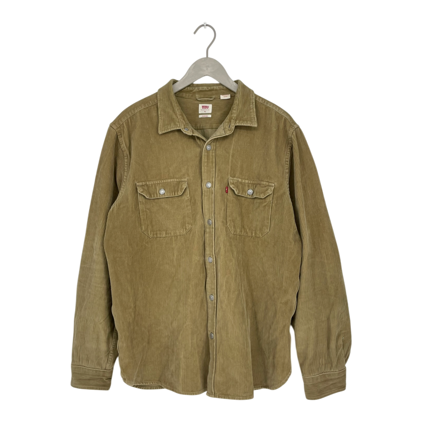 Levi's corduroy shirt, beige | unisex XL