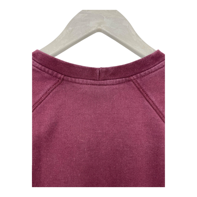 R-Collection logo sweatshirt, plum | unisex M