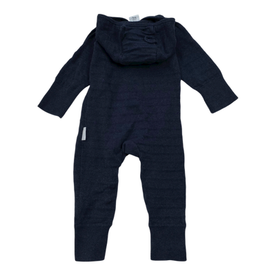 Polarn O. Pyret jumpsuit, navy blue | 68cm