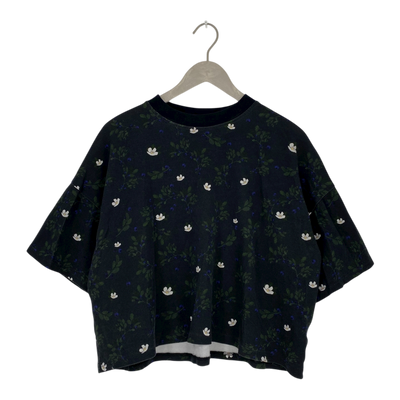 Riva Clothing cropped t-shirt, flowers | woman L