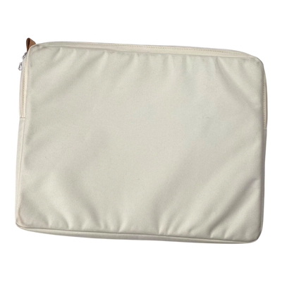 LUMI laptop case, off-white