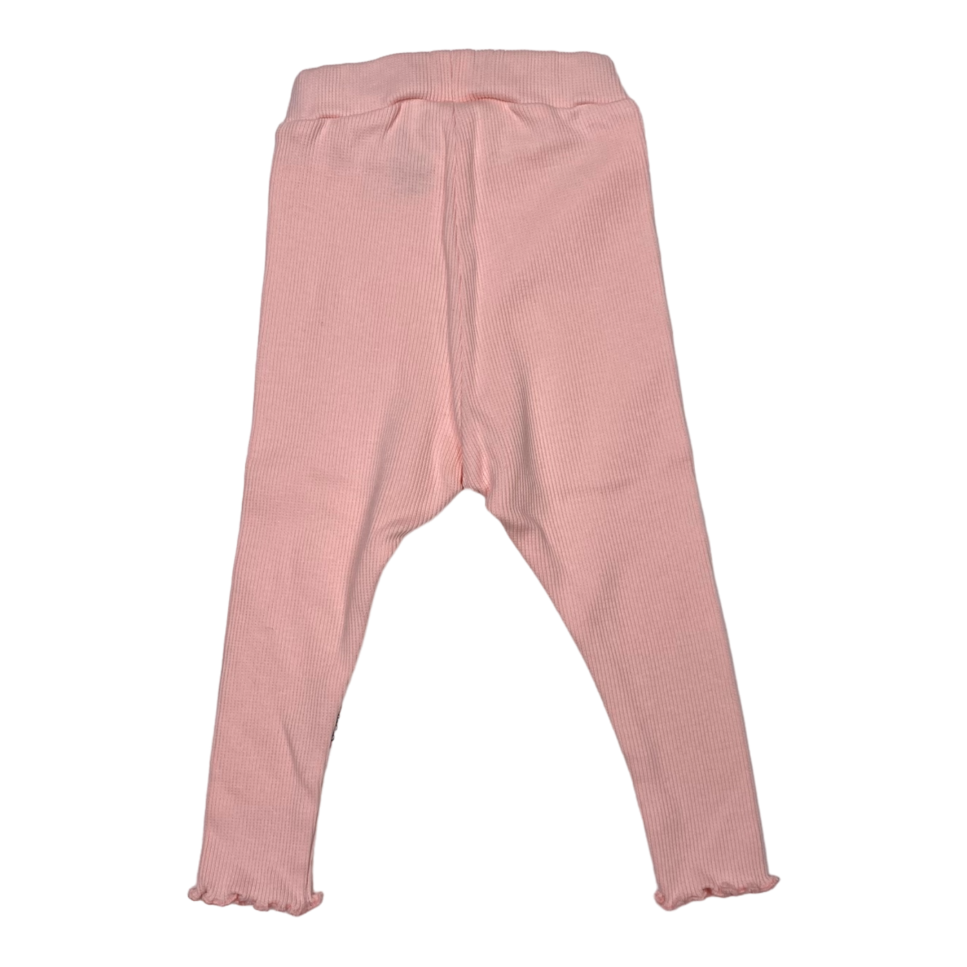 Gugguu rib leggings, pink | 68cm