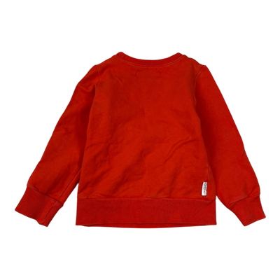 Gugguu sweatshirt, red | 98cm