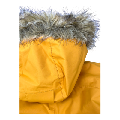 Reima naapuri winter parka jacket, golden yellow | 164cm