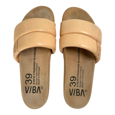 VIBAe Porto leather sandals, desert nude | 39
