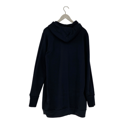 Ommellinen hoodie tunic, black | woman XXL