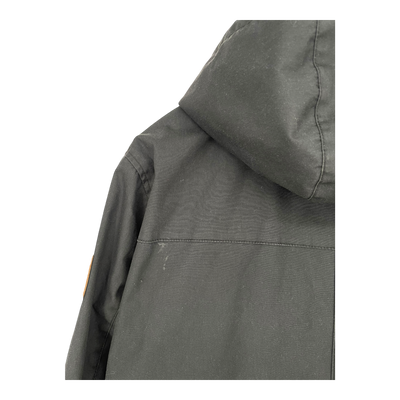 Makia fishtail parka jacket, black | man M