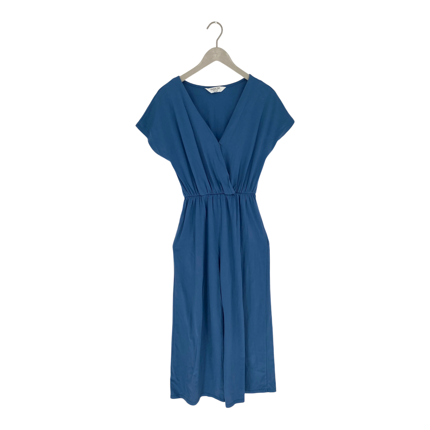 People Tree wrap jumpsuit, blue | woman S