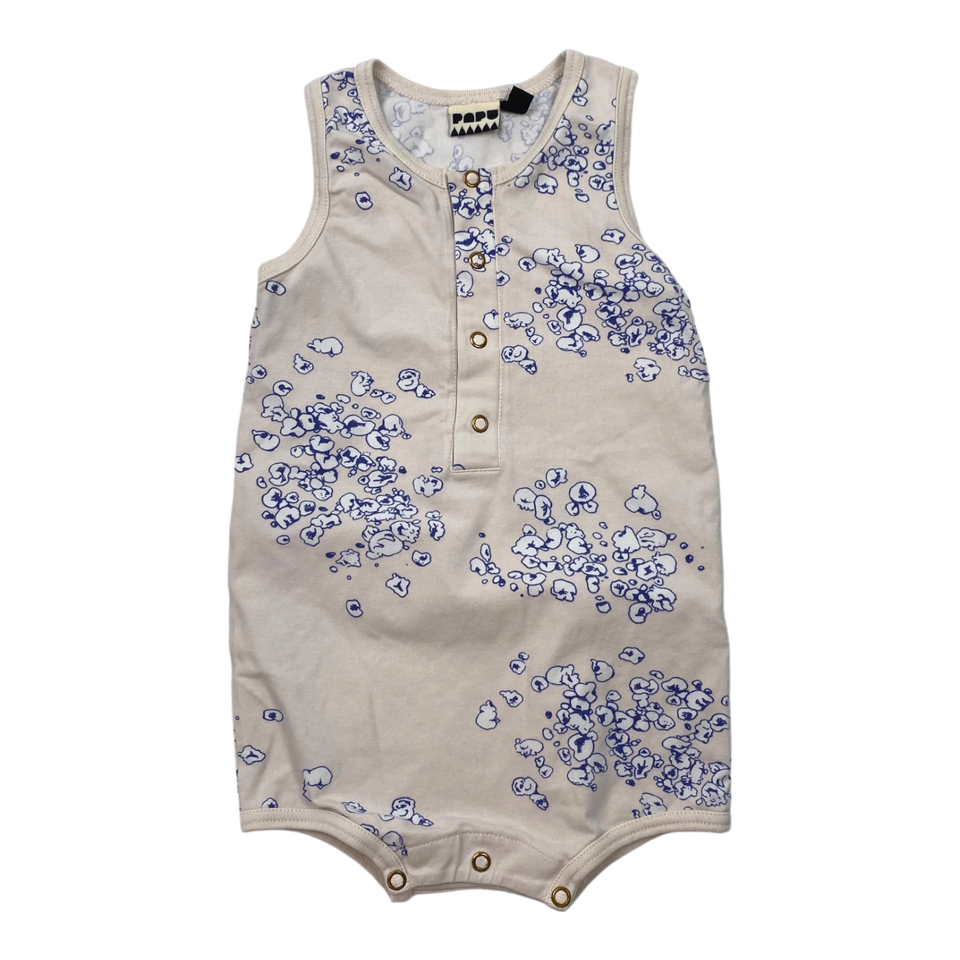 Papu romper, pink | 74/80cm