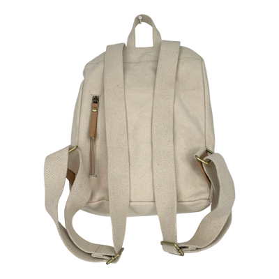 Holzrichter canvas backpack, cream