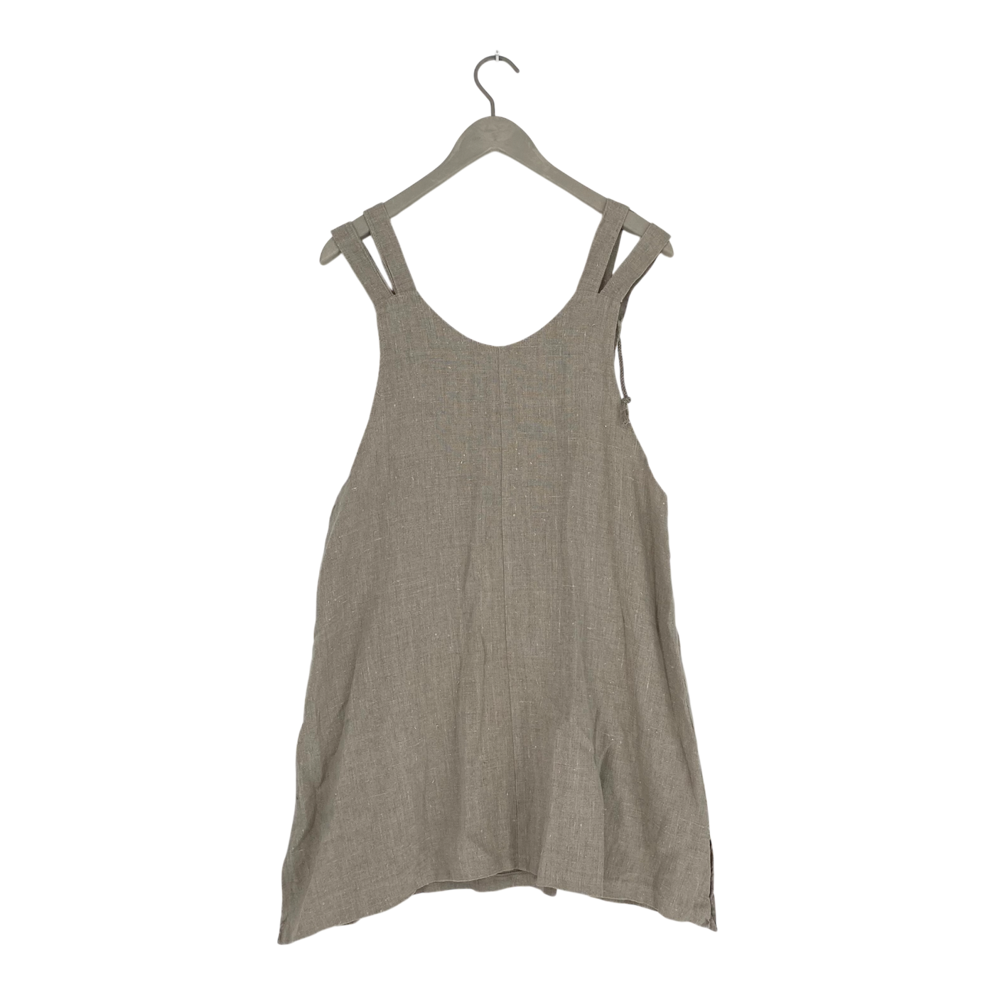 Bypias linen tunic dress, star | woman S