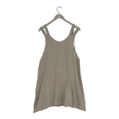 Bypias linen tunic dress, star | woman S