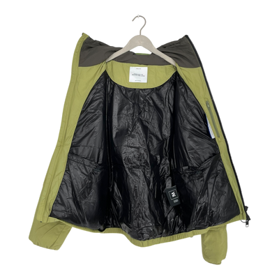 Embassy of Bricks and Logs puffer jacket, green | unisex L