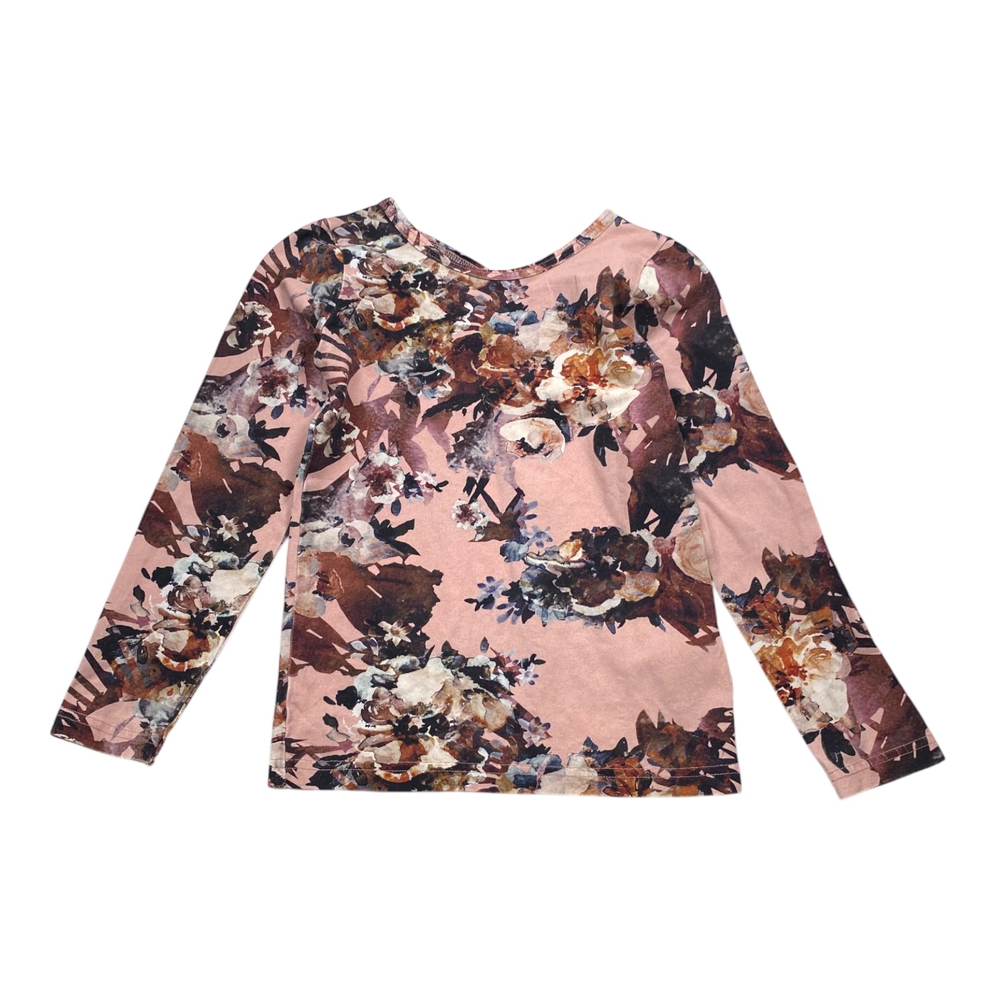 Kaiko cross shirt, flower | 122cm