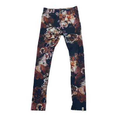 Kaiko leggings, cobalt rose | 122/128cm