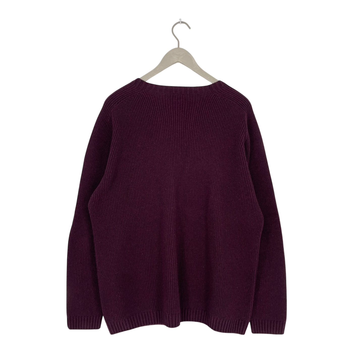 North Outdoor merino sweater, burgundy | woman 2XL
