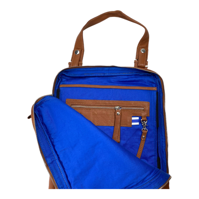 LUMI laptop supermarket bag, brown