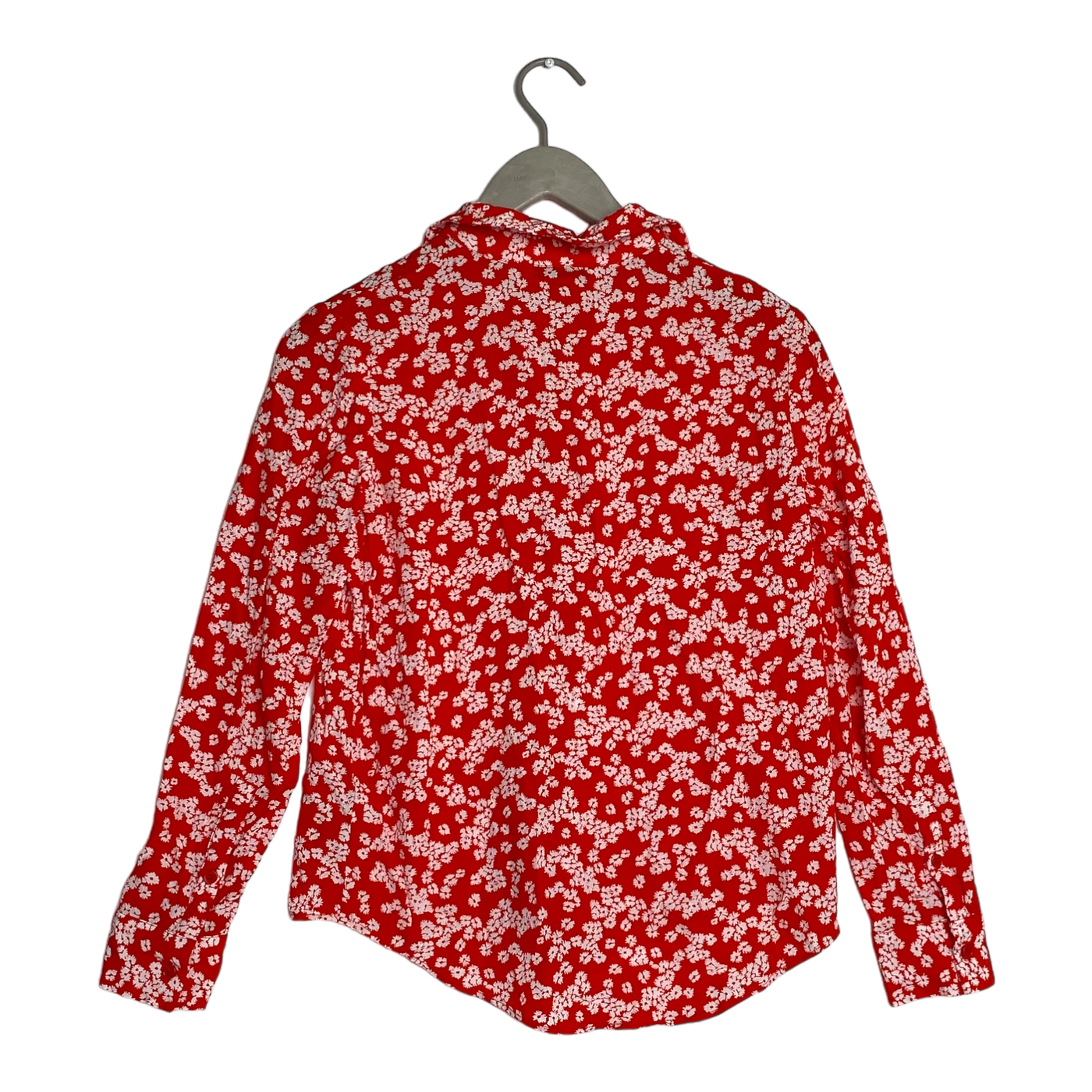 Samsøe Samsøe button shirt, scarlet daisy | women XS
