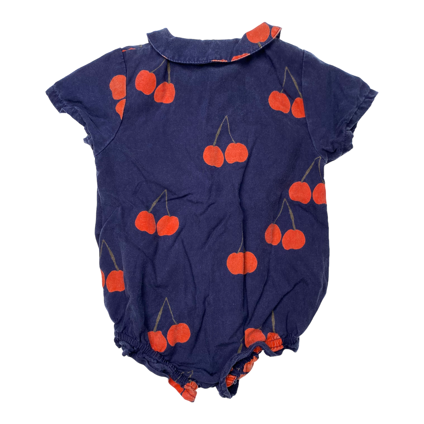 Mini Rodini wowen body, cherry | 68/74cm