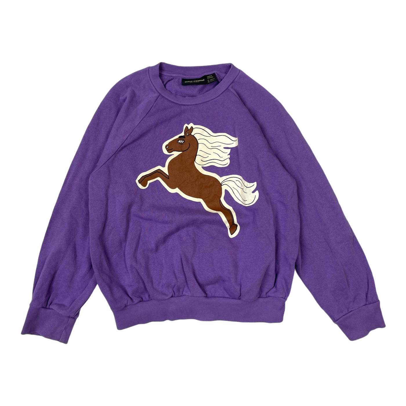 Mini Rodini sweatshirt, horse | 116/122cm