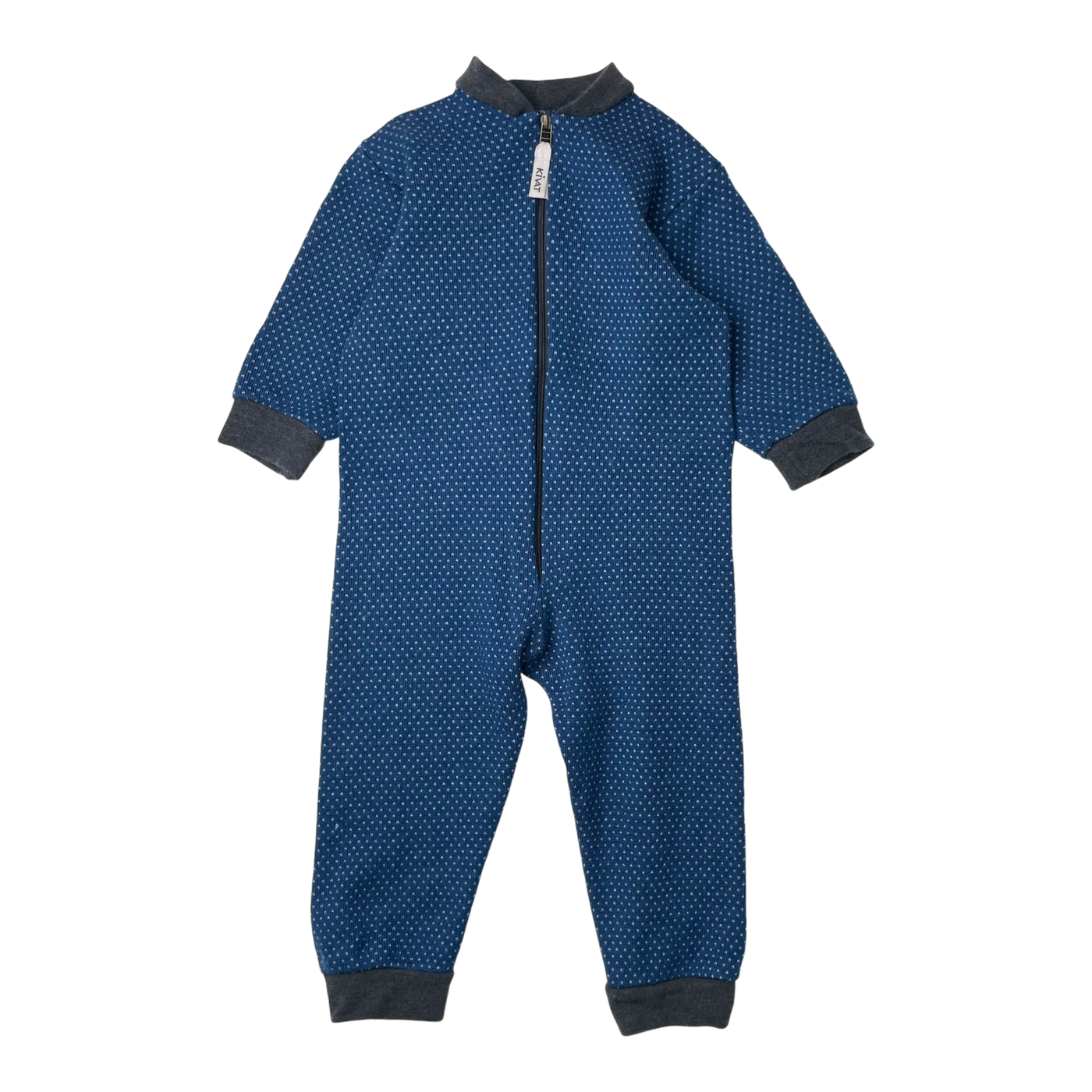 Kivat merino wool overall, blue | 100cm