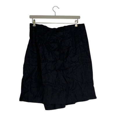 Ritva Falla linen skirt, black | woman 40