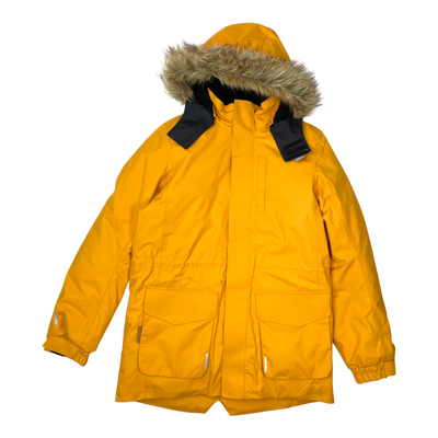 Reima naapuri winter parka jacket, golden yellow | 164cm