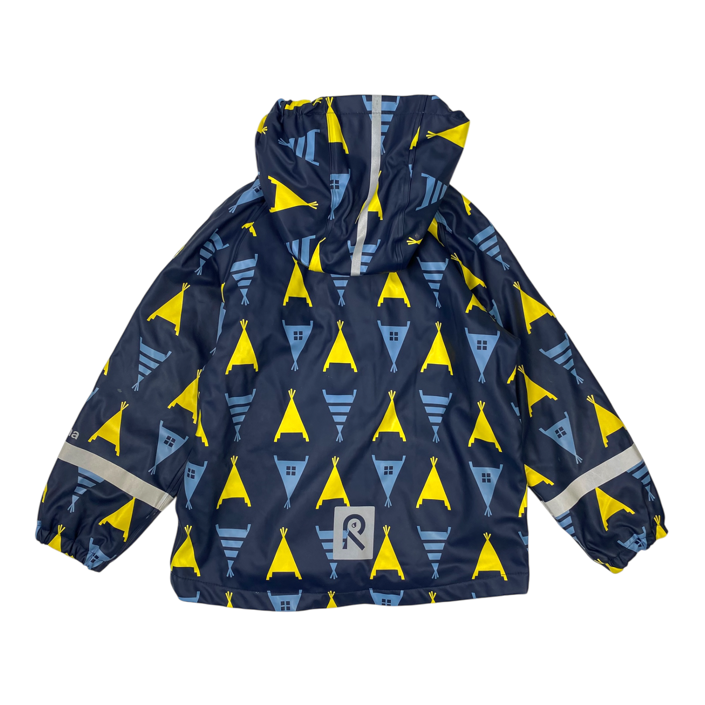 Reima koski rain jacket, navy blue | 116cm
