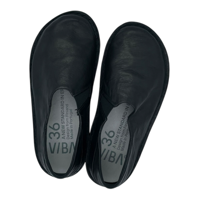 VIBAe Zuma leather shoes, preto black | 36