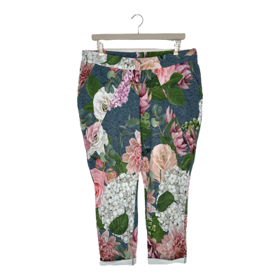 Ommellinen kolmio sweatpants, kukkakimppu | woman 3XL